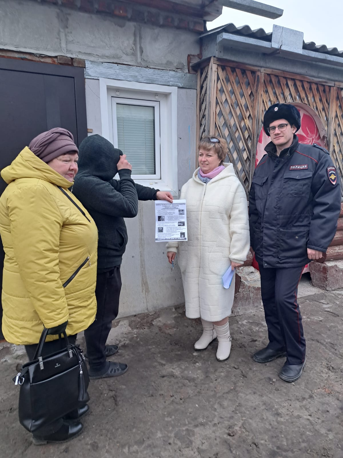 Межведомственный районный рейд в селе Полеологово