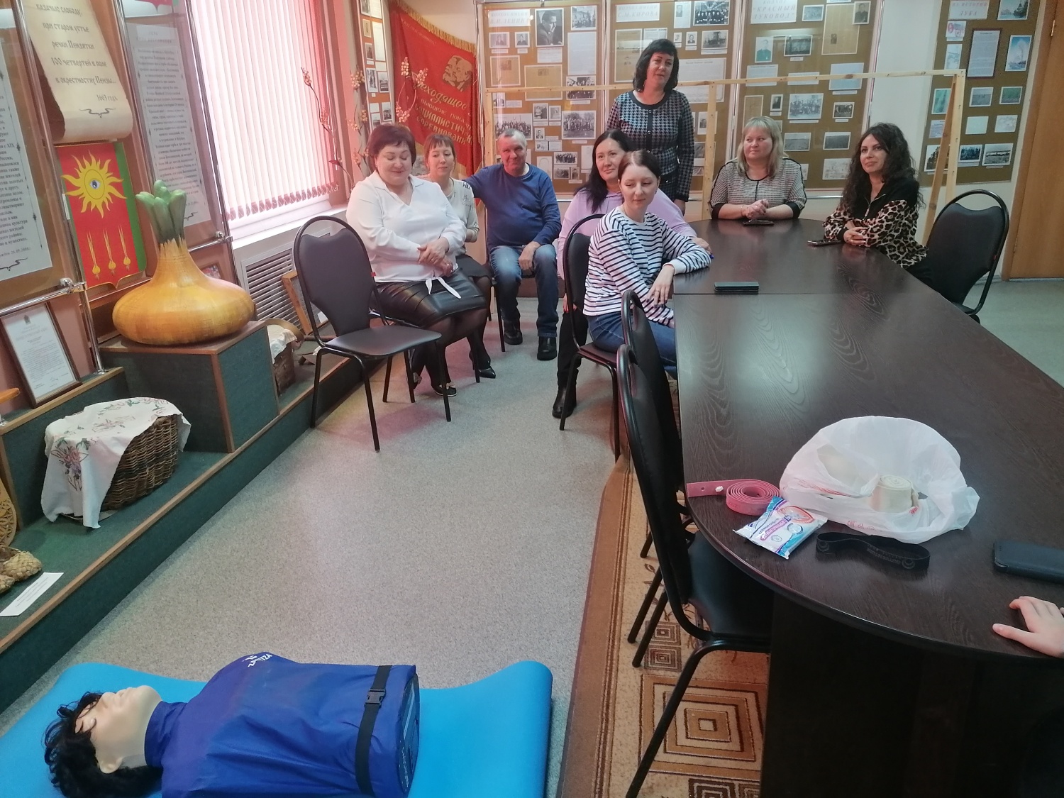      В Бессоновском районе продолжается реализация проекта «Готов к санитарной обороне»