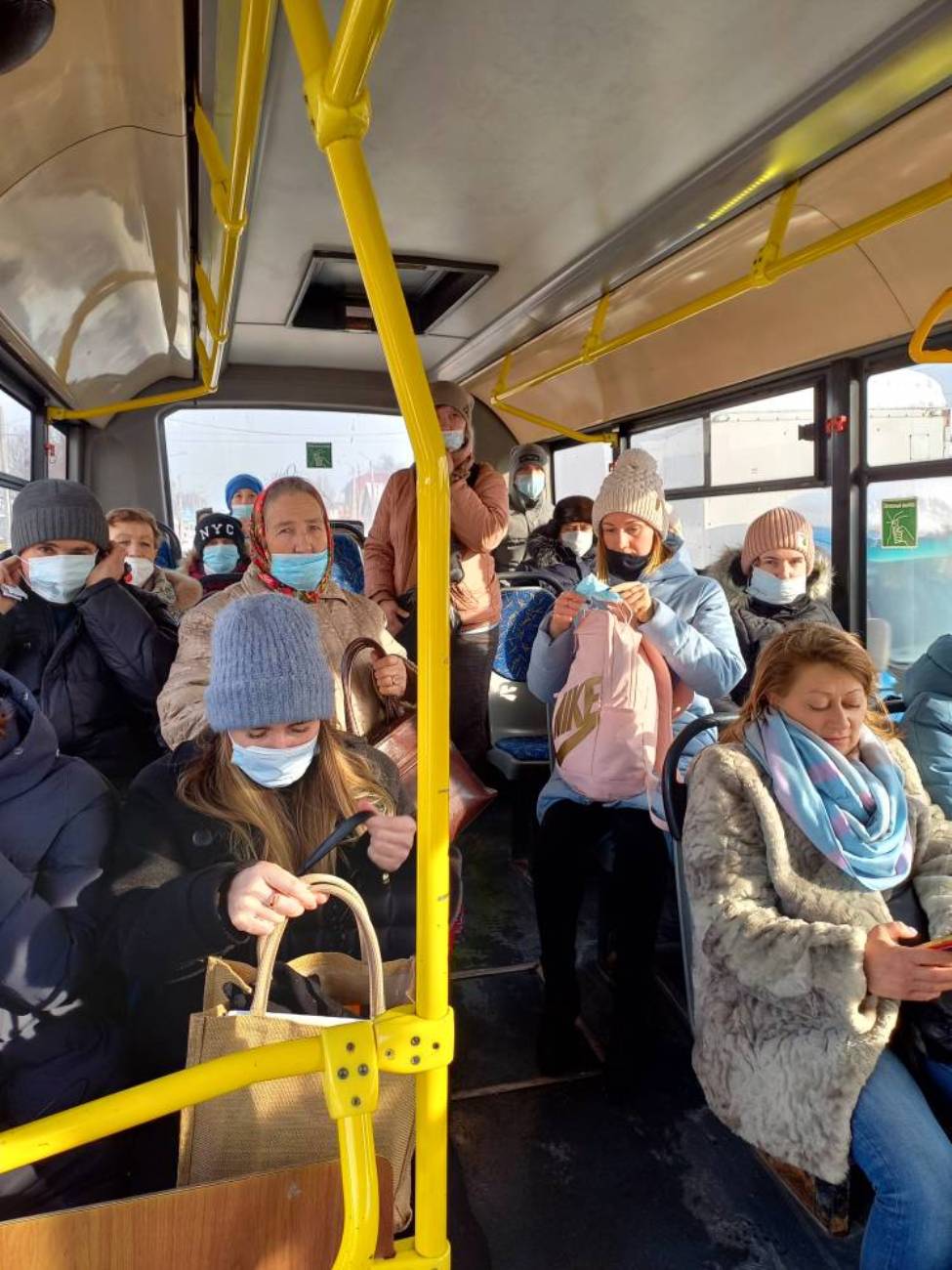 В населенном пункте Бессоновка проведен очередной рейд в пассажирском транспорте по соблюдению «масочного режима»