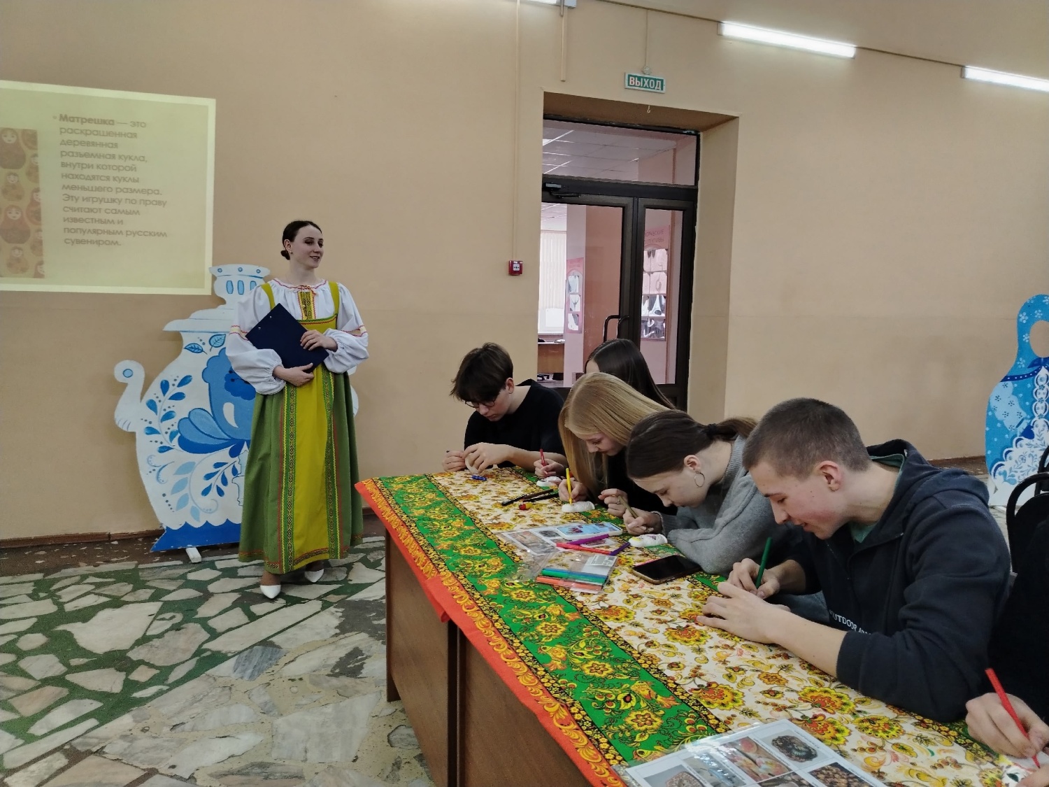 Интерактивно-познавательная программа «Народные узоры»
