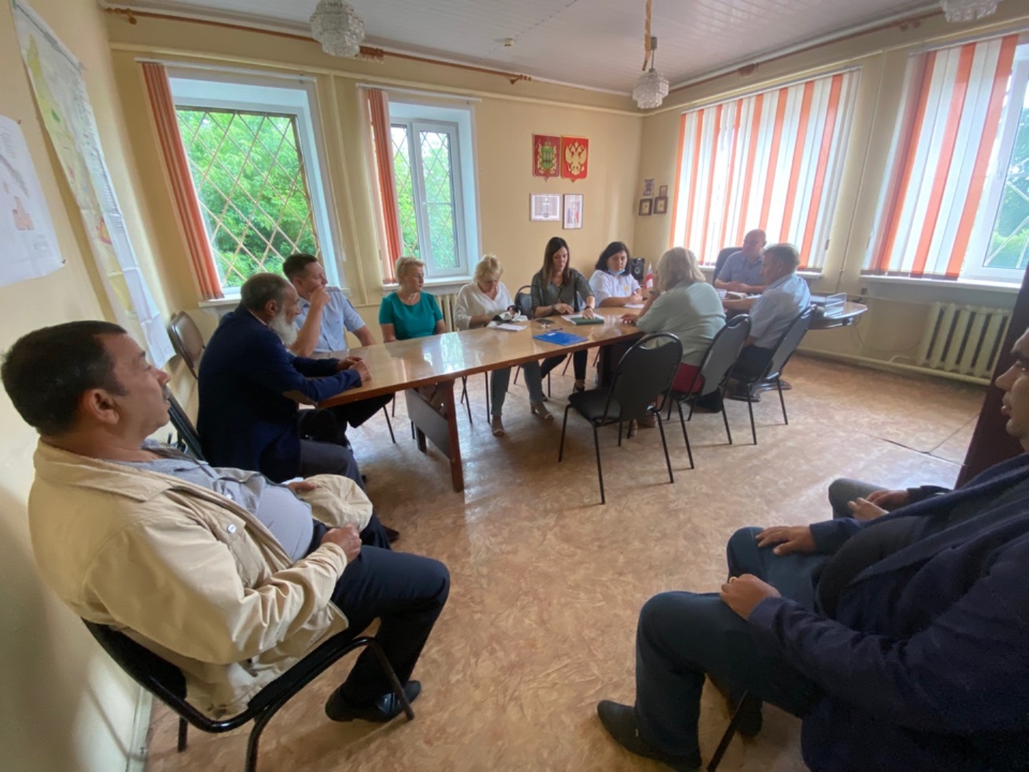 В администрации Чемодановского сельсовета Бессоновского района прошло  заседание Совета общественности по профилактике правонарушений.