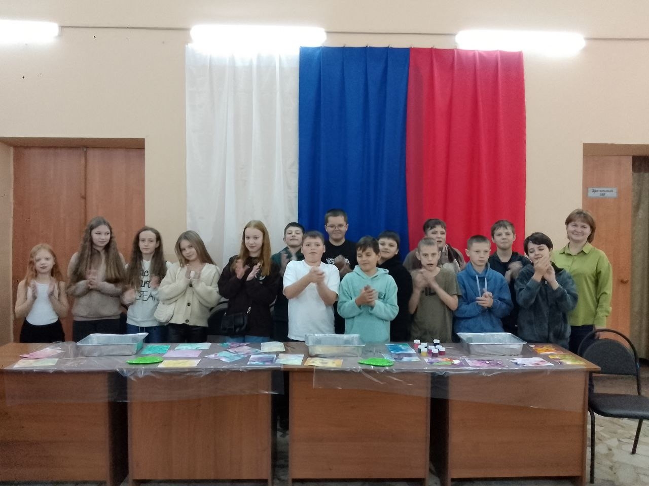Мастер-класс по рисованию в технике эбру