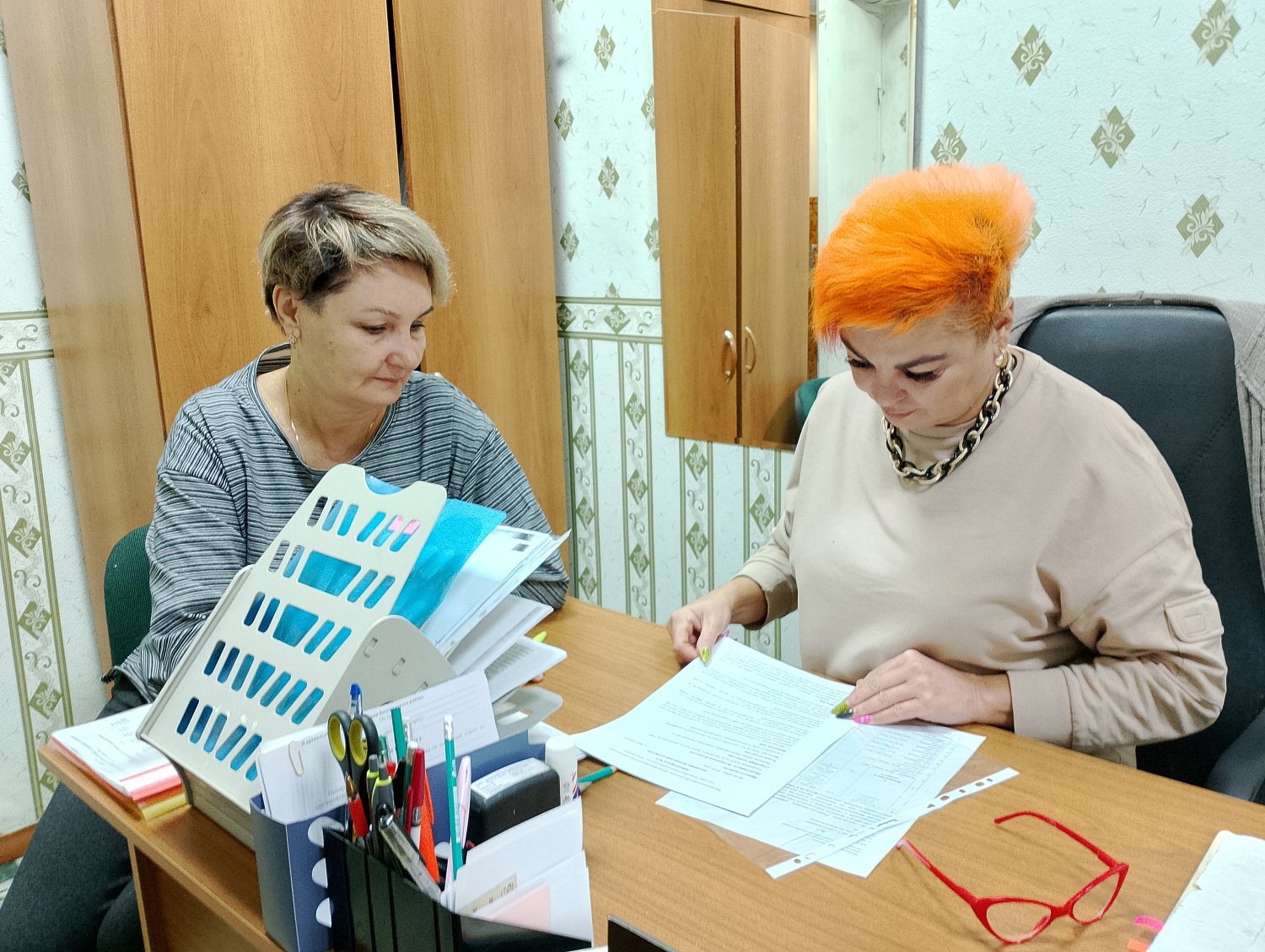 Индивидуальная консультация – обучение специалиста организации – источника комплектования муниципального архива  Бессоновского района