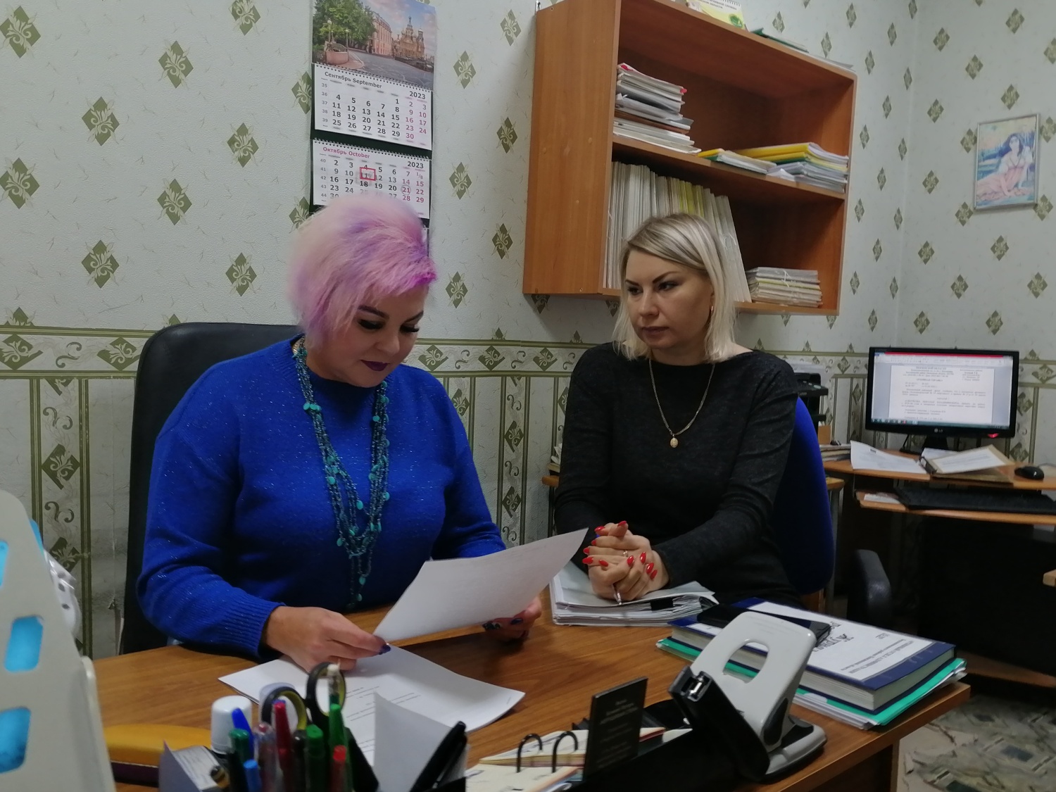 Оказание  методической помощи организациям-источникам комплектования Бессоновского района