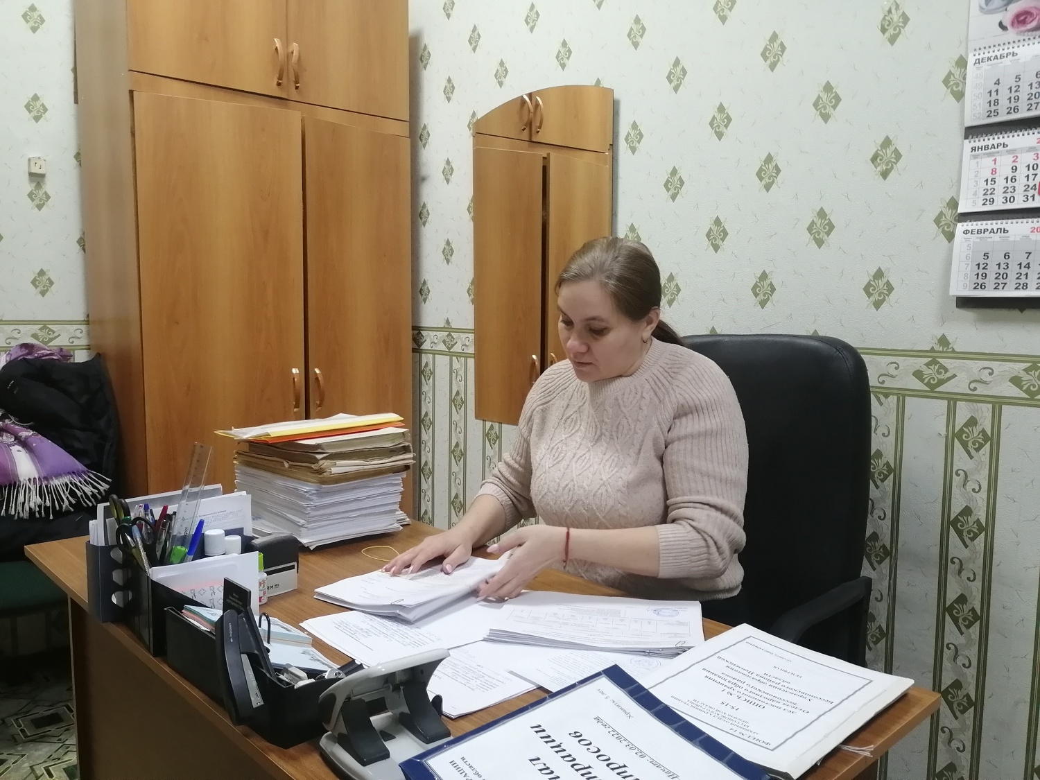 Работа с  организациями –источниками  комплектования  архивного отдела администрации Бессоновского района
