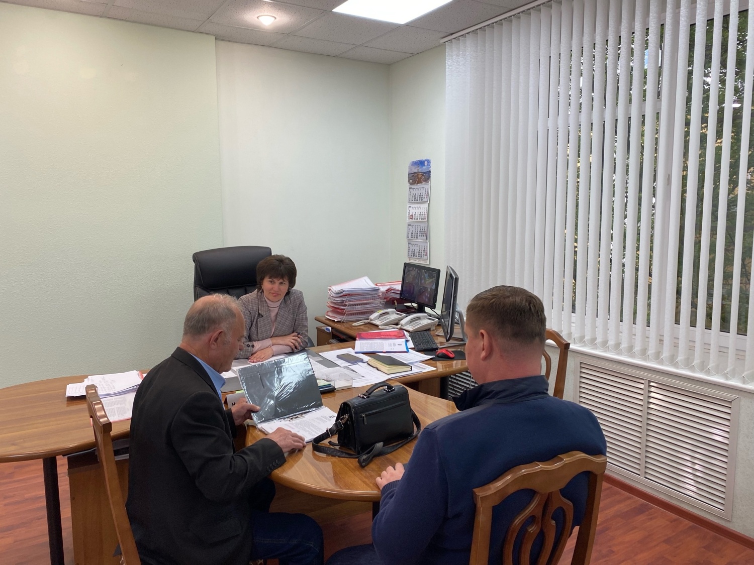 Глава Бессоновского района Наталья Шалдаева провела личный прием граждан