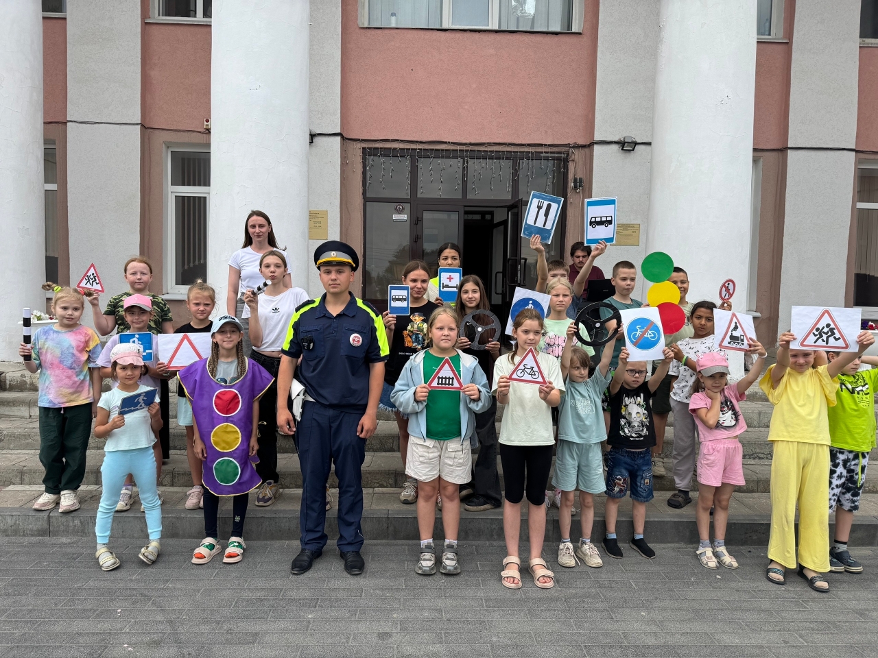 Госавтоинспекция Бессоновского района Пензенской области провела профилактическое мероприятие для воспитанников пришкольных лагерей