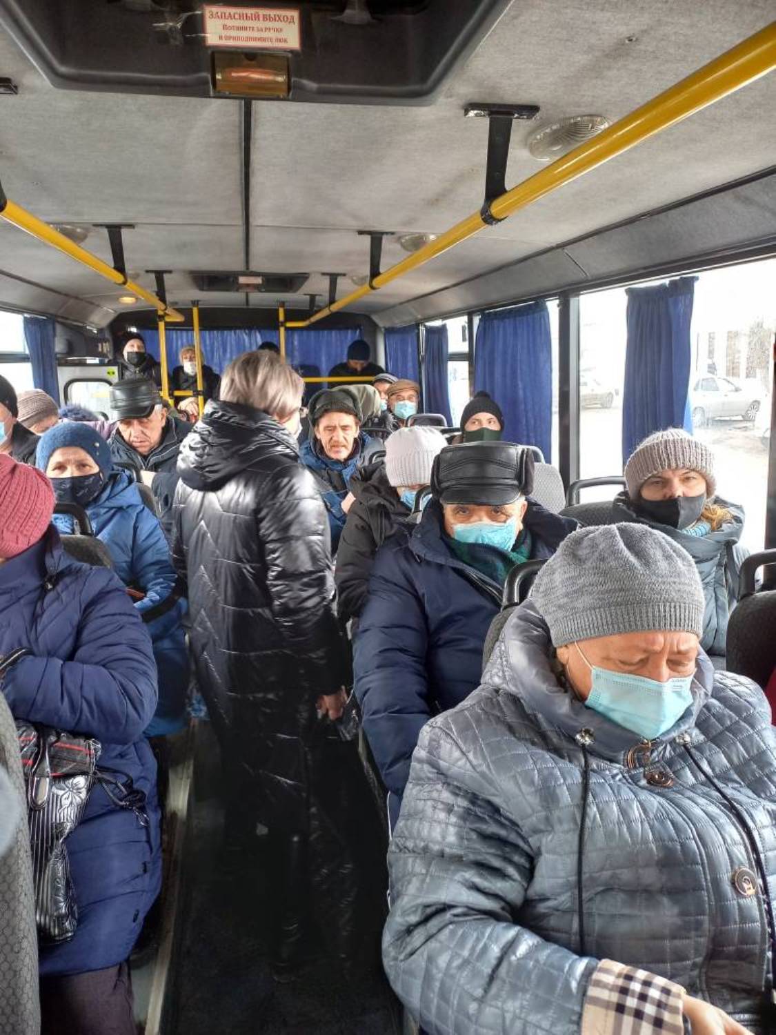 В населенном пункте Бессоновка проведен очередной рейд в пассажирском транспорте   по соблюдению «масочного режима»