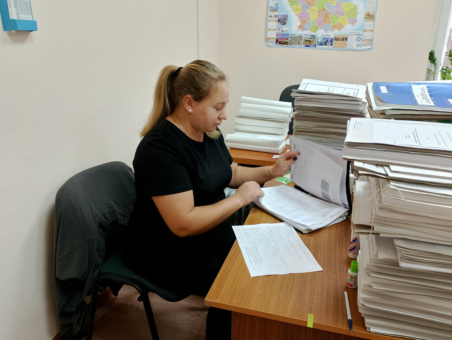 Индивидуальная консультация – обучение специалиста организации – источника комплектования муниципального архива  Бессоновского района