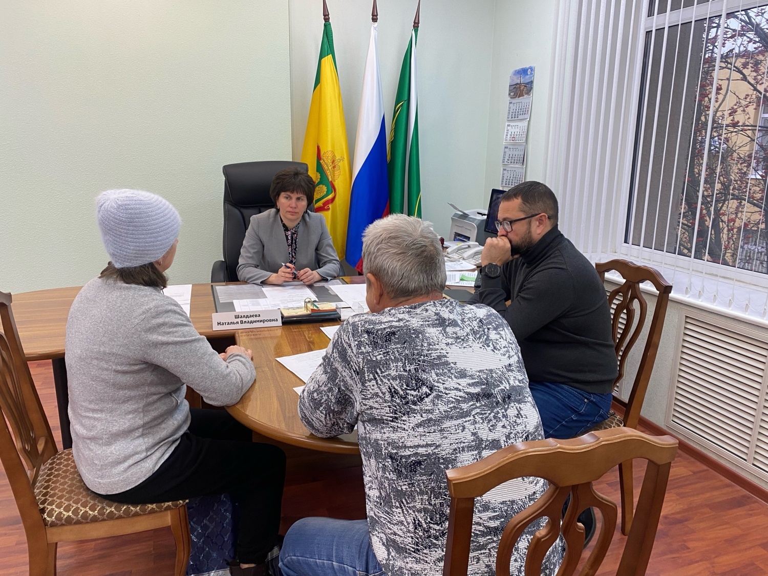  Глава Бессоновского района Наталья Шалдаева провела личный прием граждан