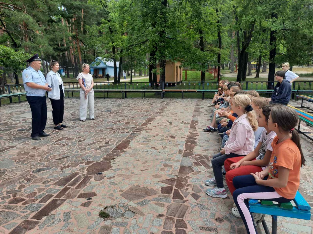 Межведомственный выезд в Детский оздоровительный лагерь «Заря»