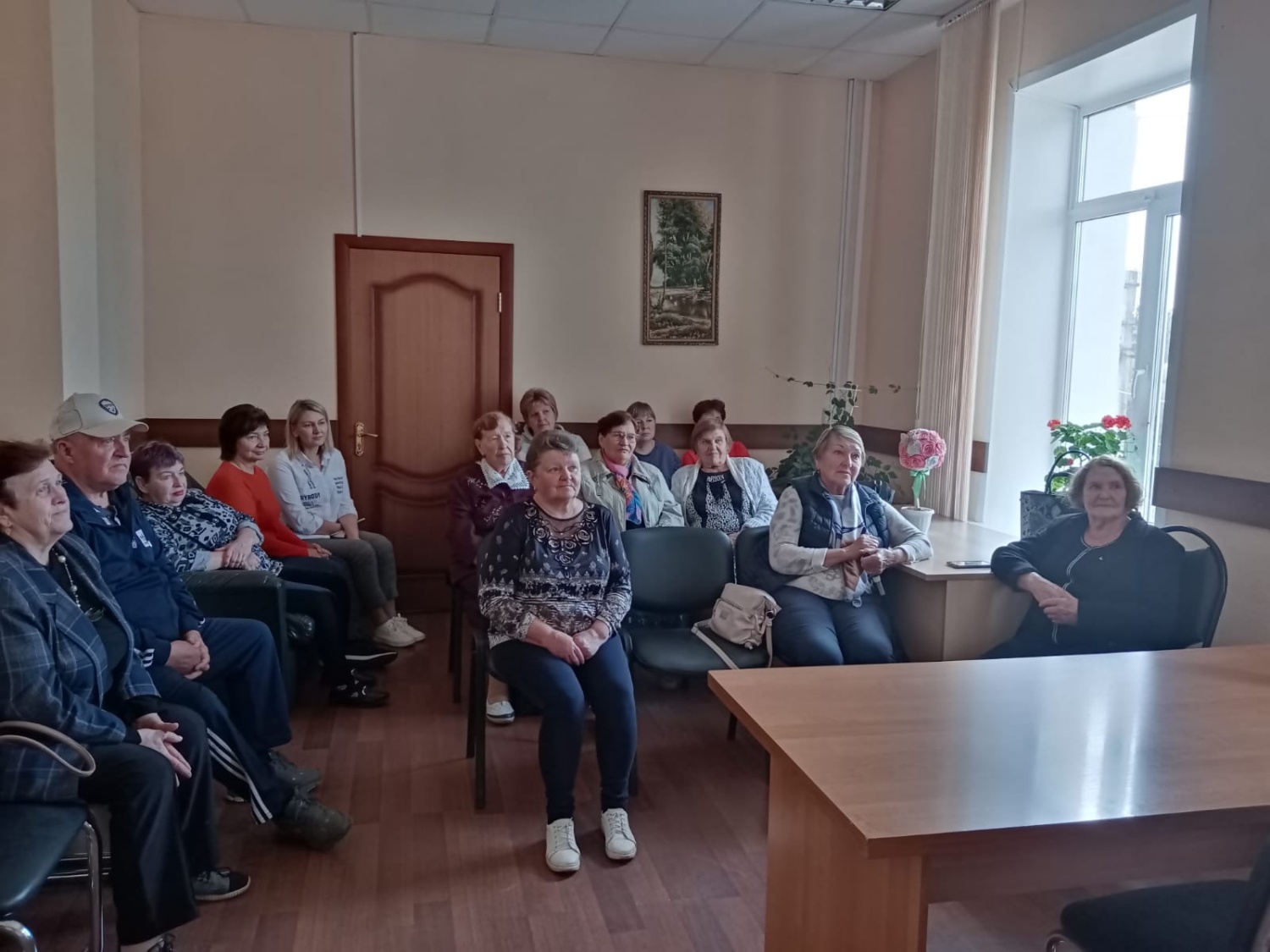 Возраст спорту не помеха.
