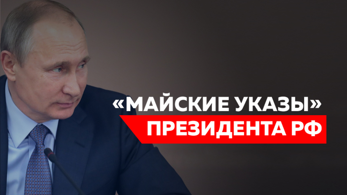 Мониторинг исполнения «майских» указов Президента РФ