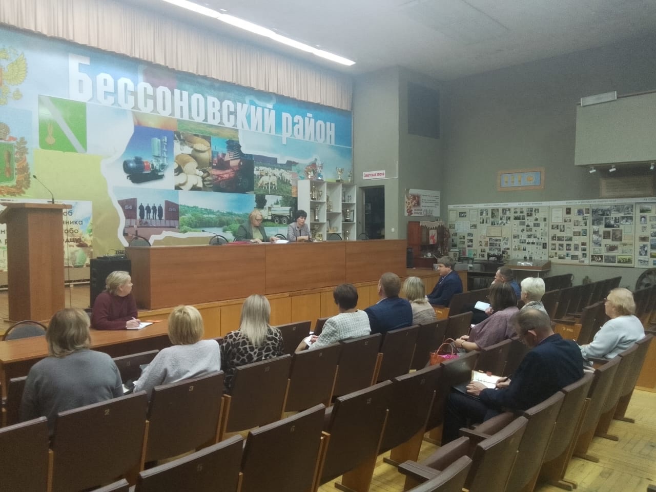 Глава Бессоновского района Наталья Шалдаева провела рабочую встречу