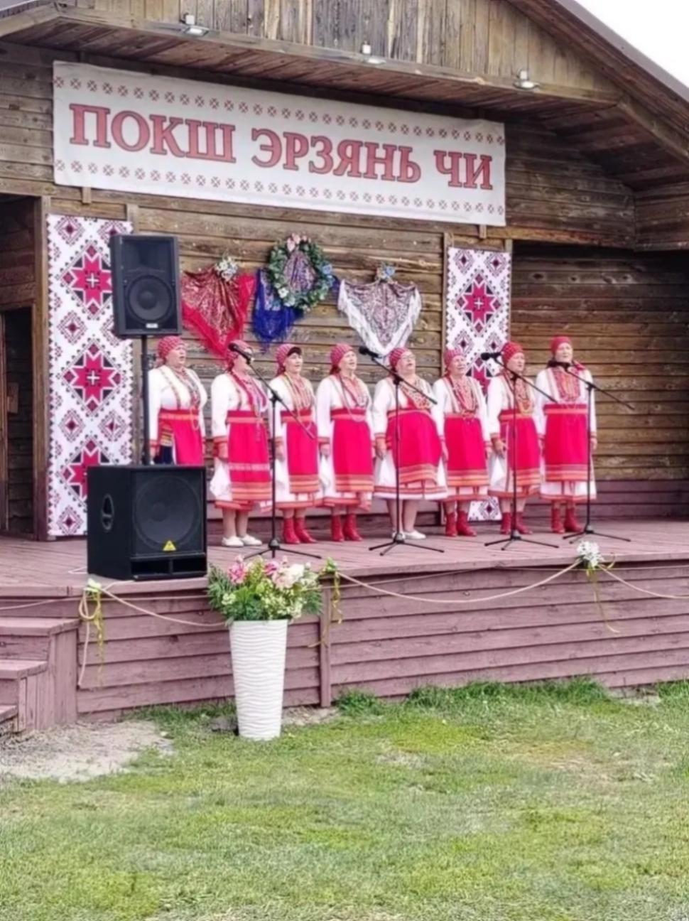 В селе Пазелки состоялся мордовский народный праздник «Покш Эрзянь Чи»