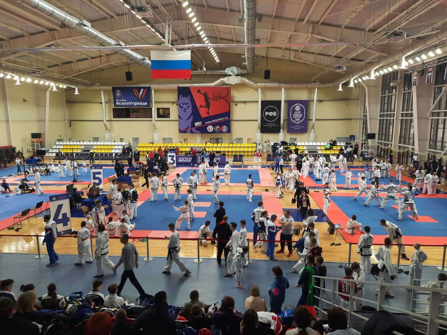 В городе Тамбов состоялись Всероссийские соревнования по тхэквондо