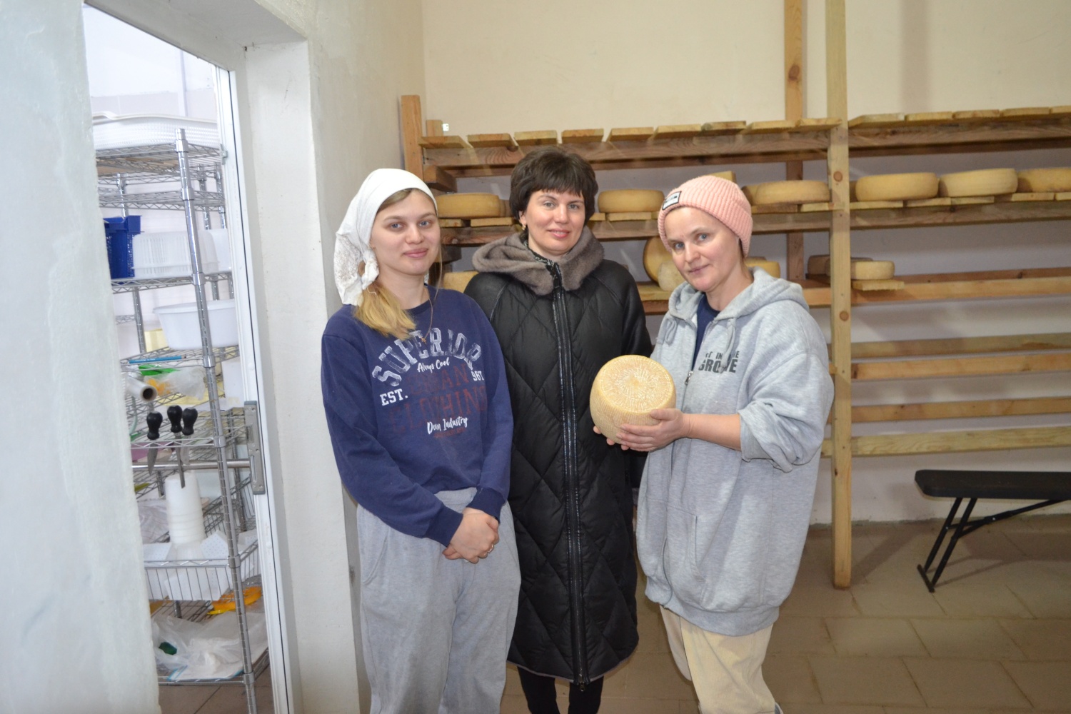 Глава Бессоновского района Наталья Шалдаева посетила крестьянское (фермерское) хозяйство Елены Гамбург