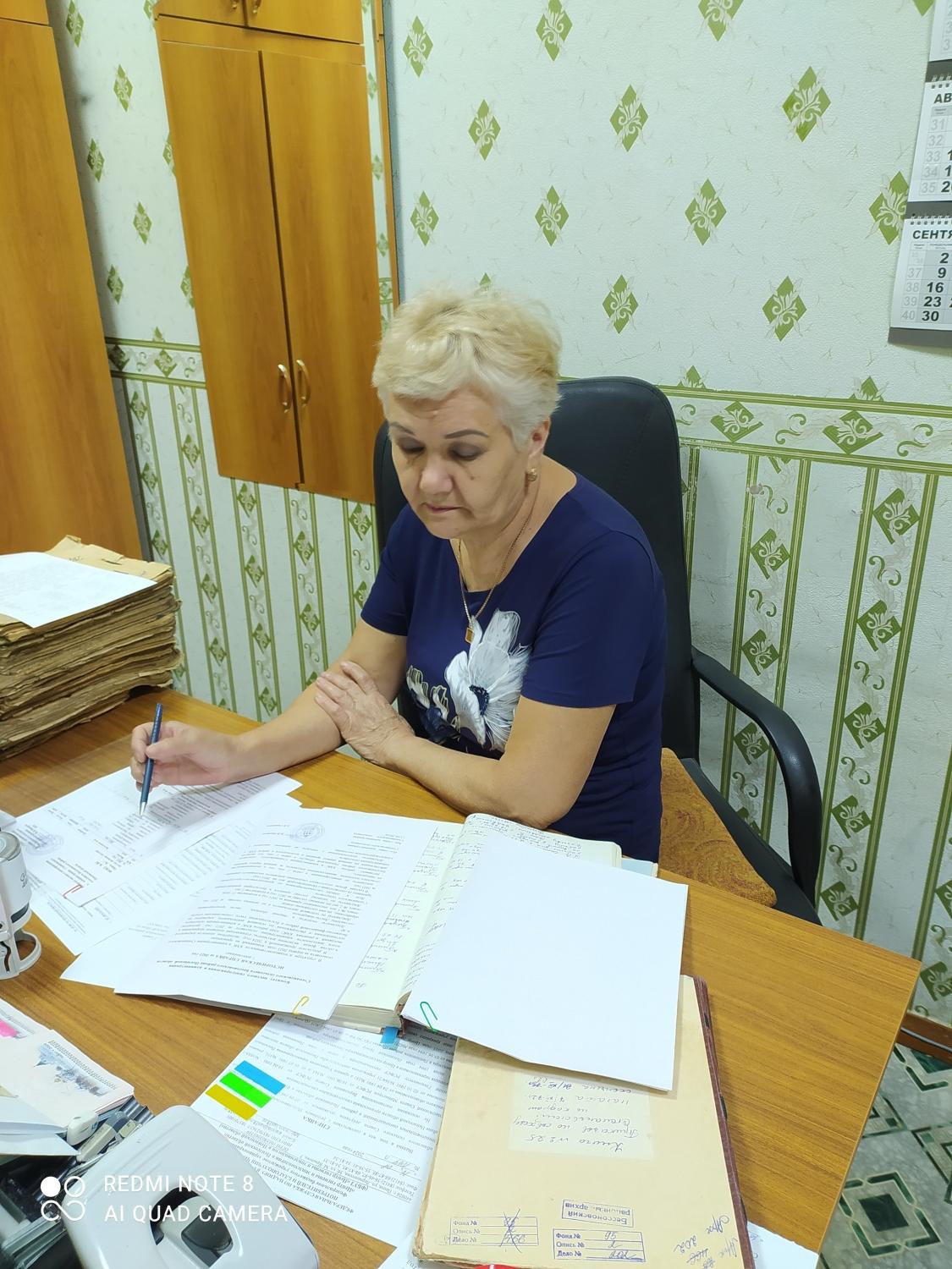 Оказание  методической помощи организациям-источникам комплектования Бессоновского района