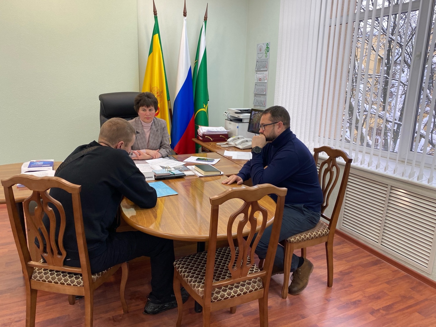 Глава Бессоновского района Наталья Шалдаева провела личный прием граждан