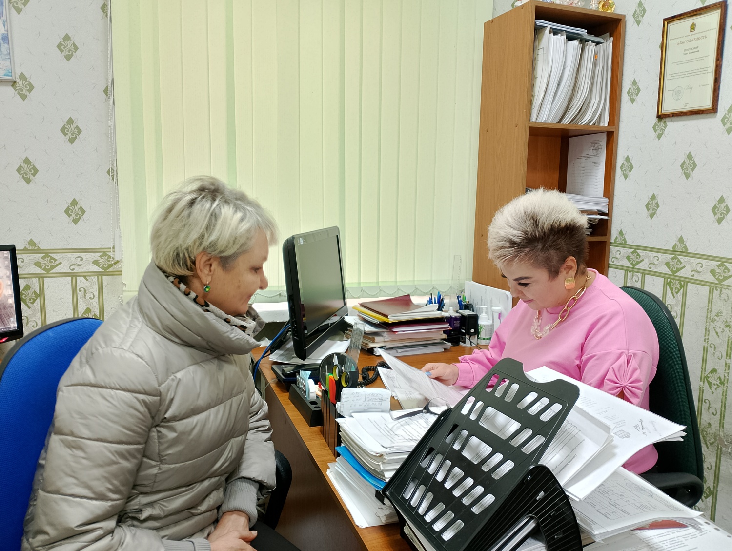 Индивидуальная консультация – обучение специалиста организации – источника комплектования муниципального архива  Бессоновского района