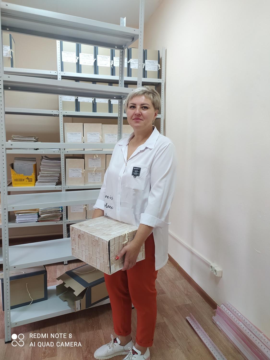 Прием документов от организаций - источников комплектования  архивного отдела администрации Бессоновского района Пензенской области