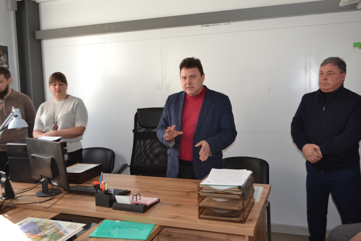 Глава Бессоновского района Александр Воронков с рабочим визитом посетил ООО «Пензенский завод по переработки Масличных культур»