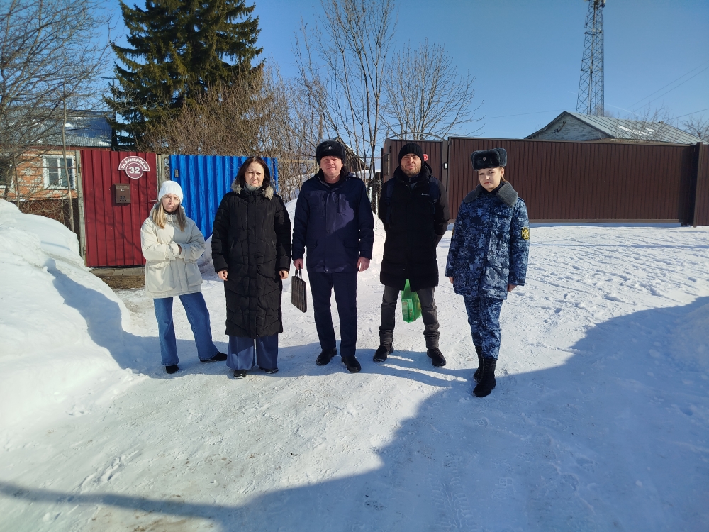 Состоялся межведомственный рейд в селе Бессоновка