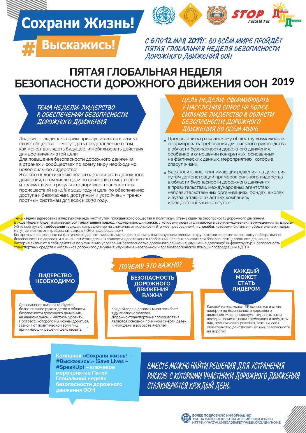 Пятая глобольная неделя безопасности ООН