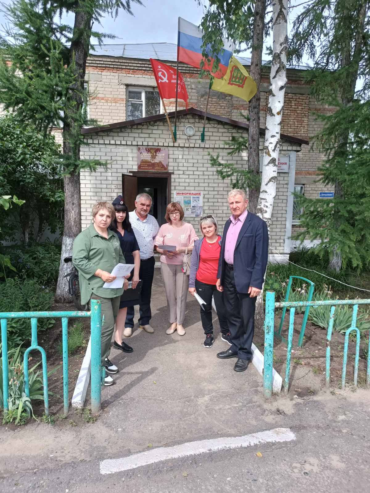 Межведомственный рейд в с. Вазерки, с.Александровка 