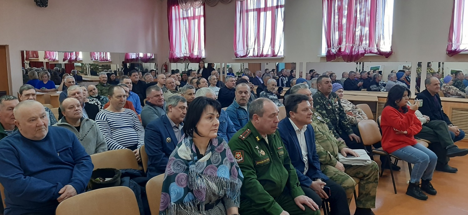Отчетно-выборное собрание в общественной организации воинов-афганцев