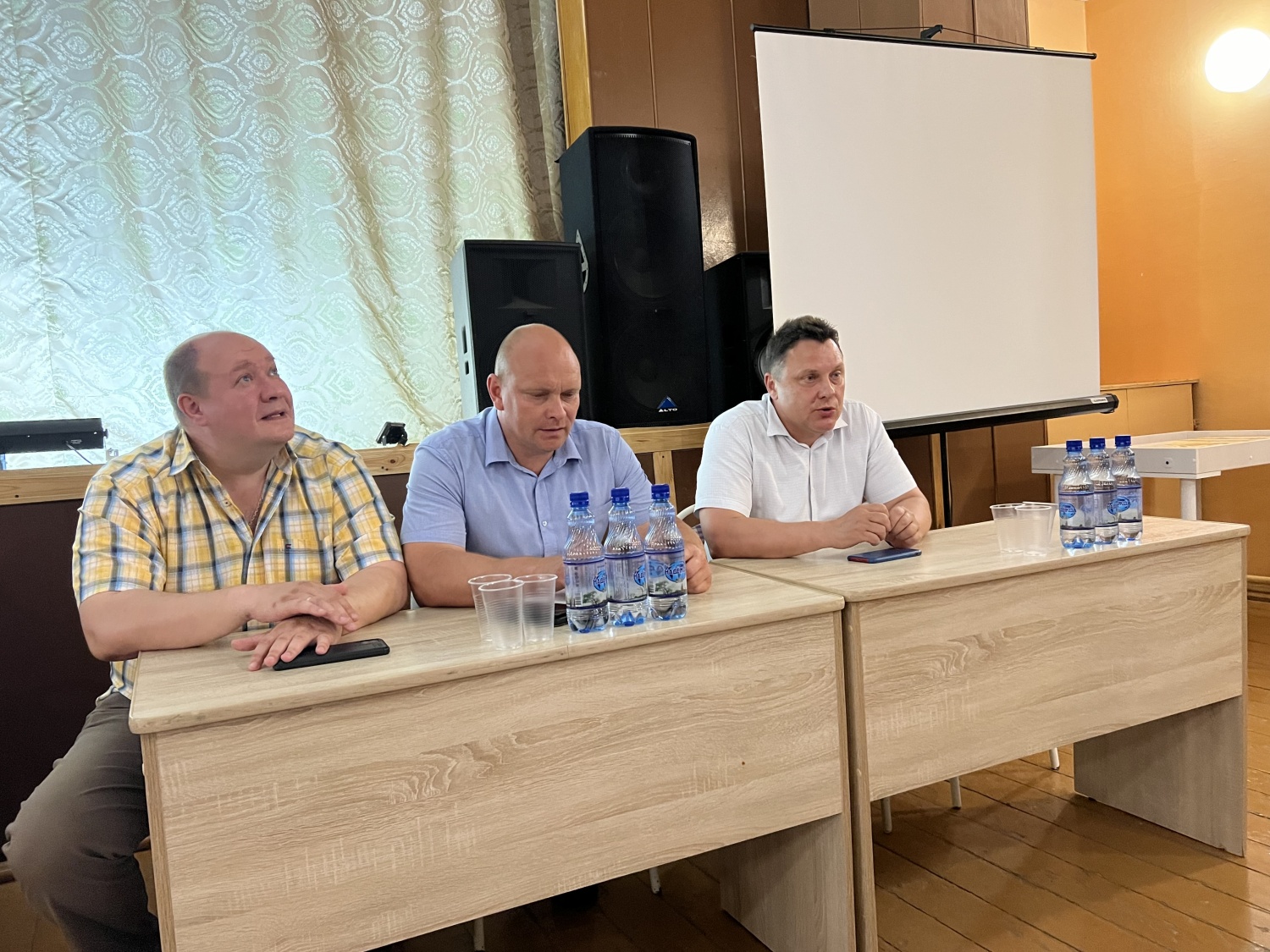 Встреча с населением в с. Чемодановка
