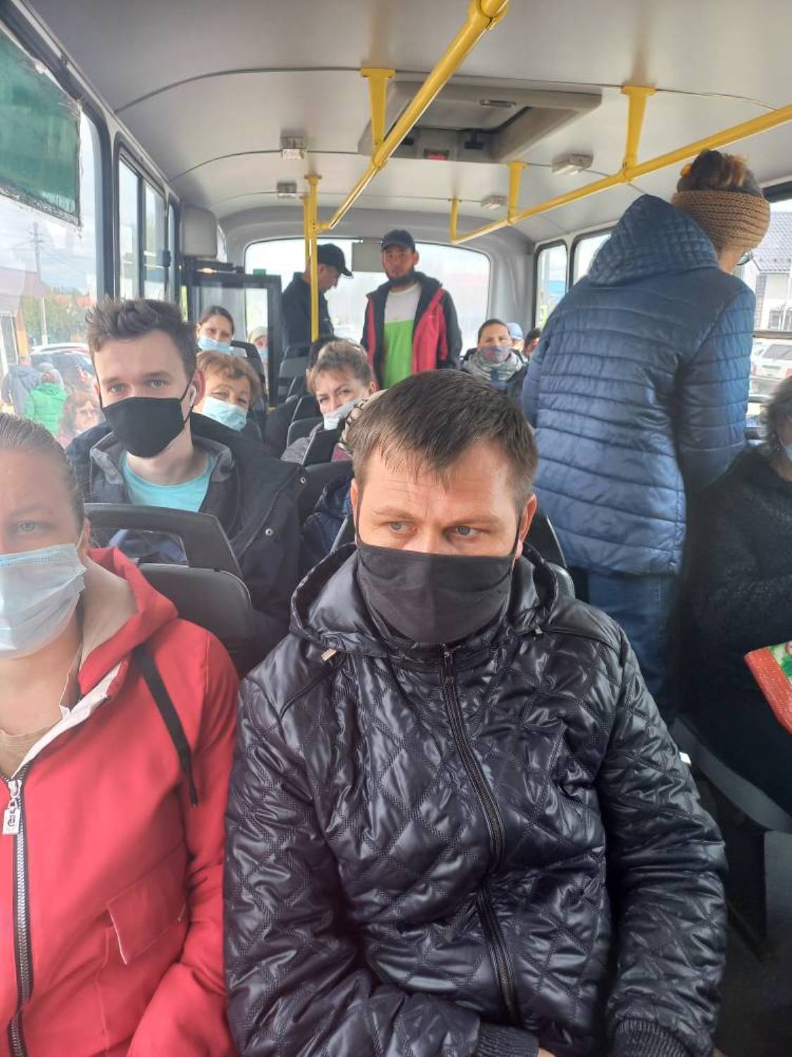 В населенном пункте Бессоновка проведен очередной рейд в пассажирском транспорте   по соблюдению «масочного режима»