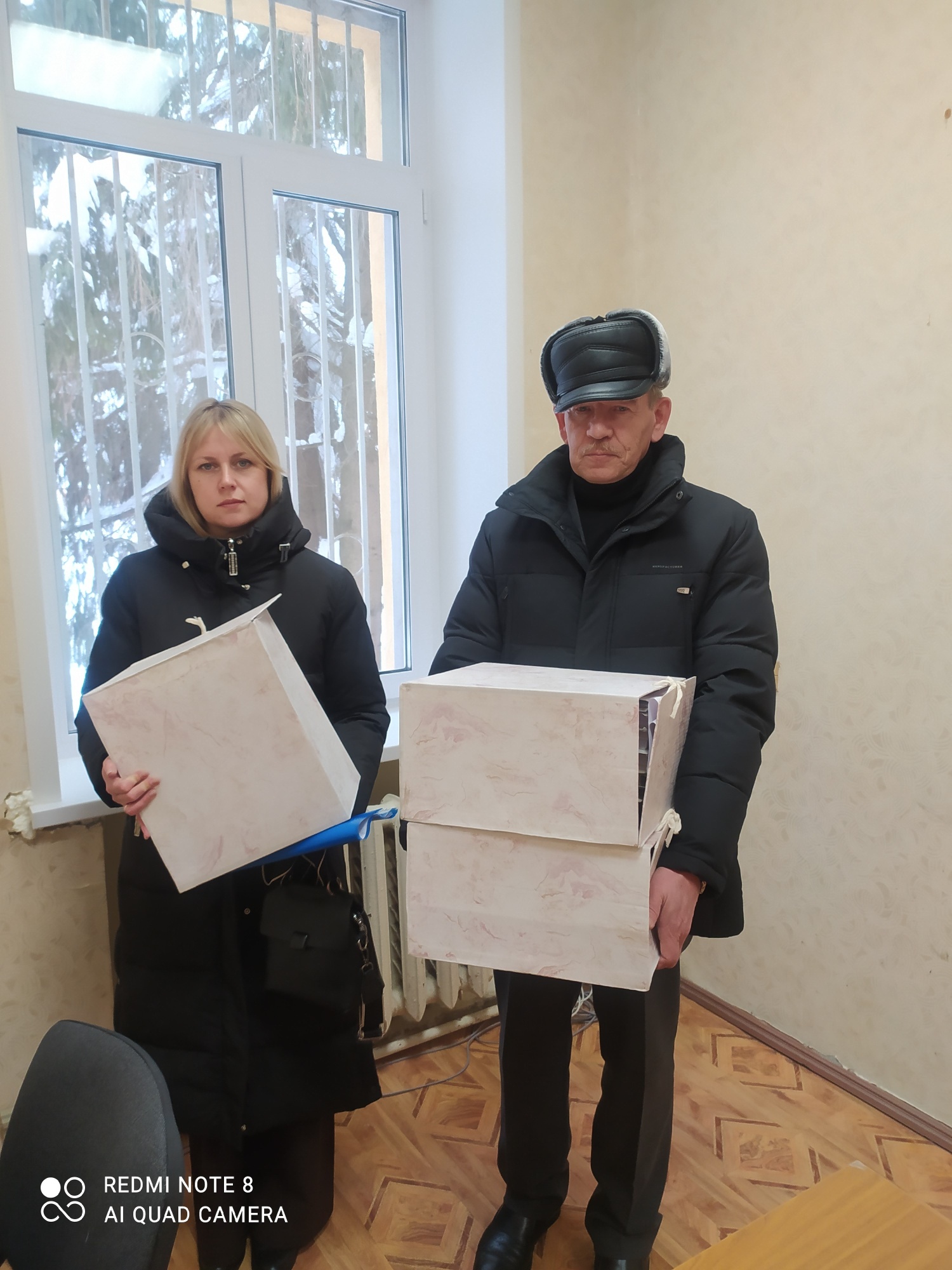 Прием документов от организаций - источников комплектования  архивного отдела администрации Бессоновского района Пензенской области.