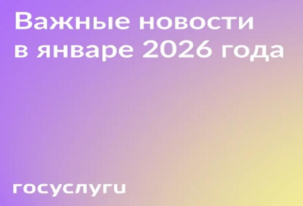Госуслуги: Что нового с января 2026 года Госуслуги: Что нового с января 2026 года