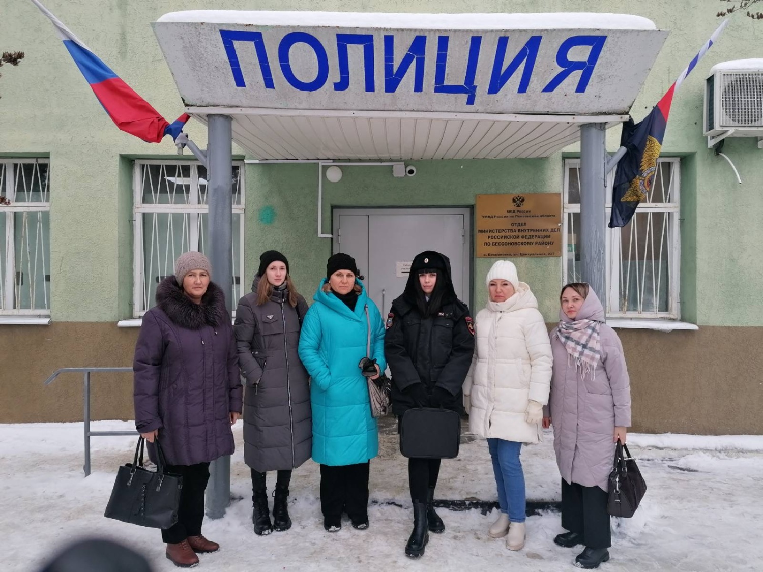 Межведомственный рейд в с. Бессоновка, с. Ухтинка 