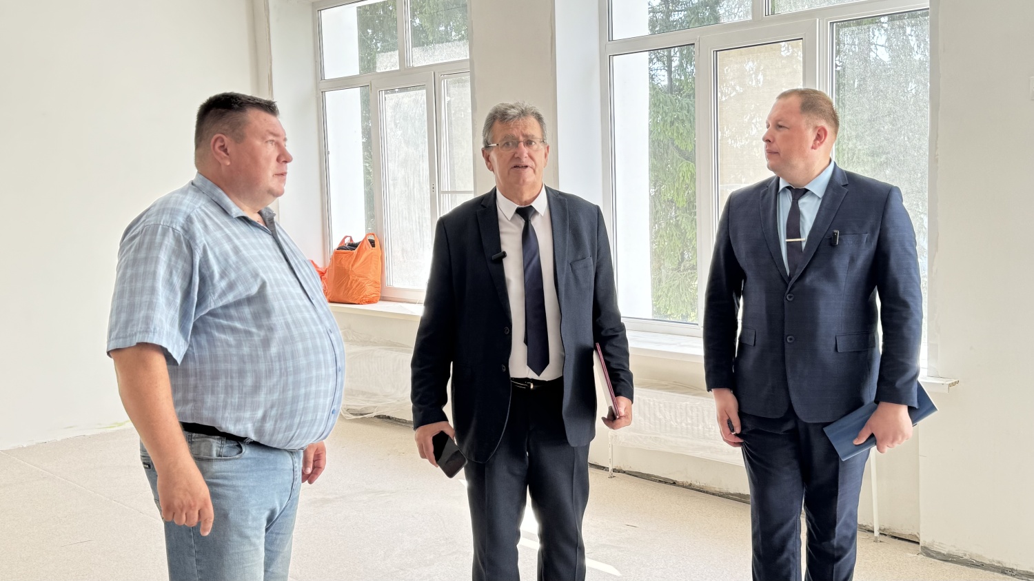 В Бессоновском районе  завершается капитальный ремонт школы имени А.М. Кижеватова