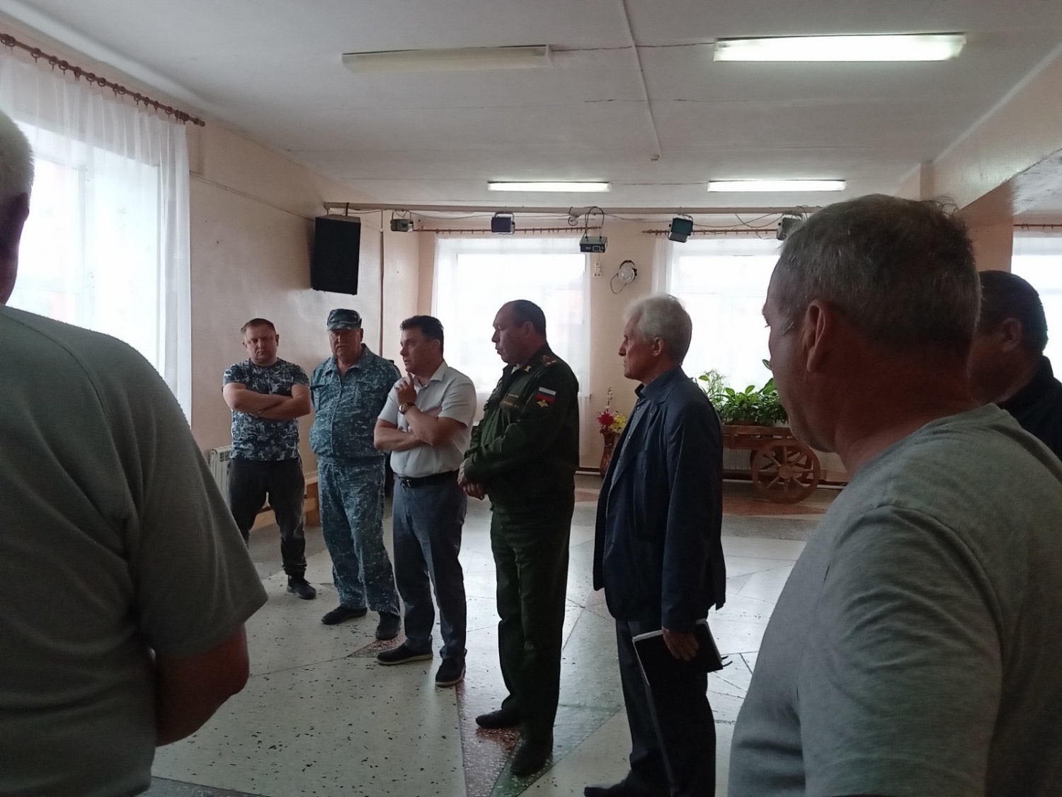 Александр Воронков принял участие во встрече с населением  села Кижеватово