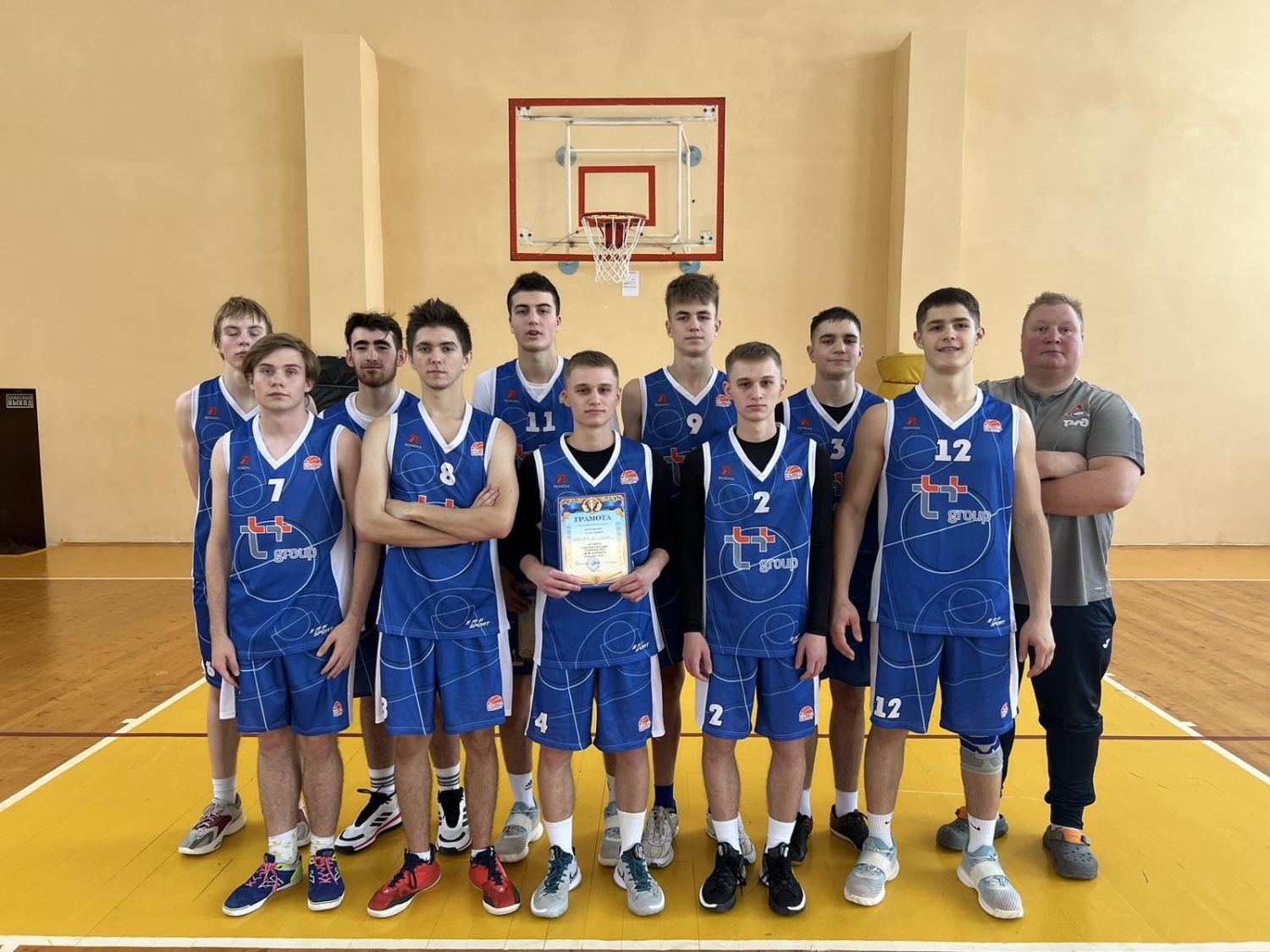 30-31 января команда юношей средней школы №1 с.Грабово в финале областных соревнований Чемпионата ШБЛ "КЭС-БАСКЕТ"