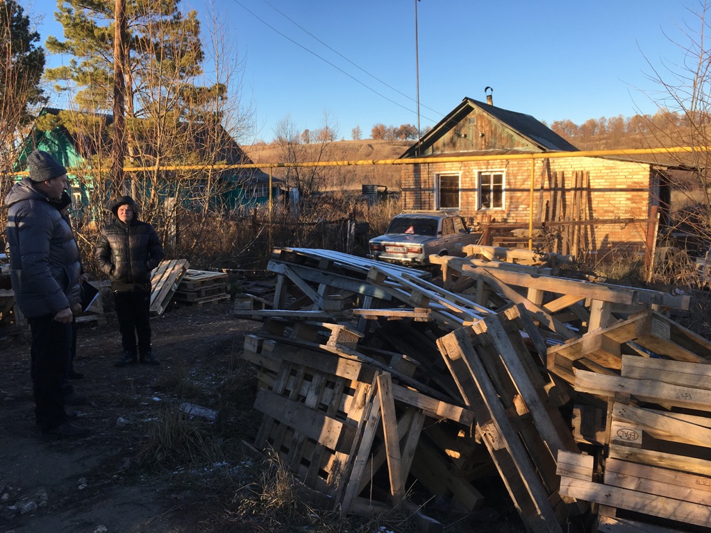 Состоялся очередной рейд,направленный на выявление нарушений правил благоустройства в селе Вазерки