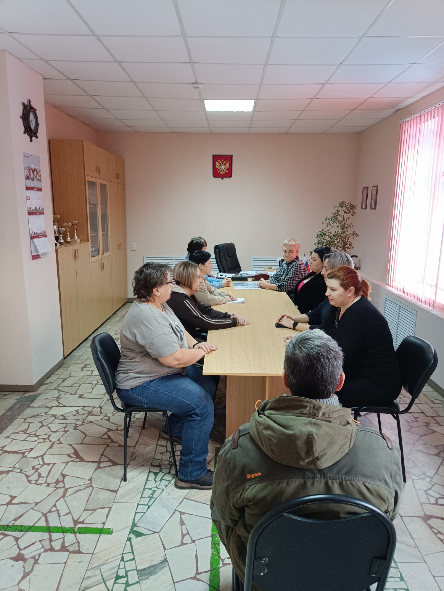 Заседание Совета общественности по профилактике правонарушений села Грабово