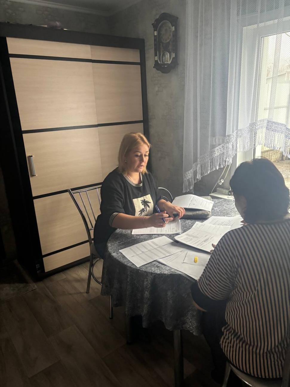 Проверка качества предоставления социальных услуг по уходу гражданам пожилого возраста и инвалидам в селе Вазерки