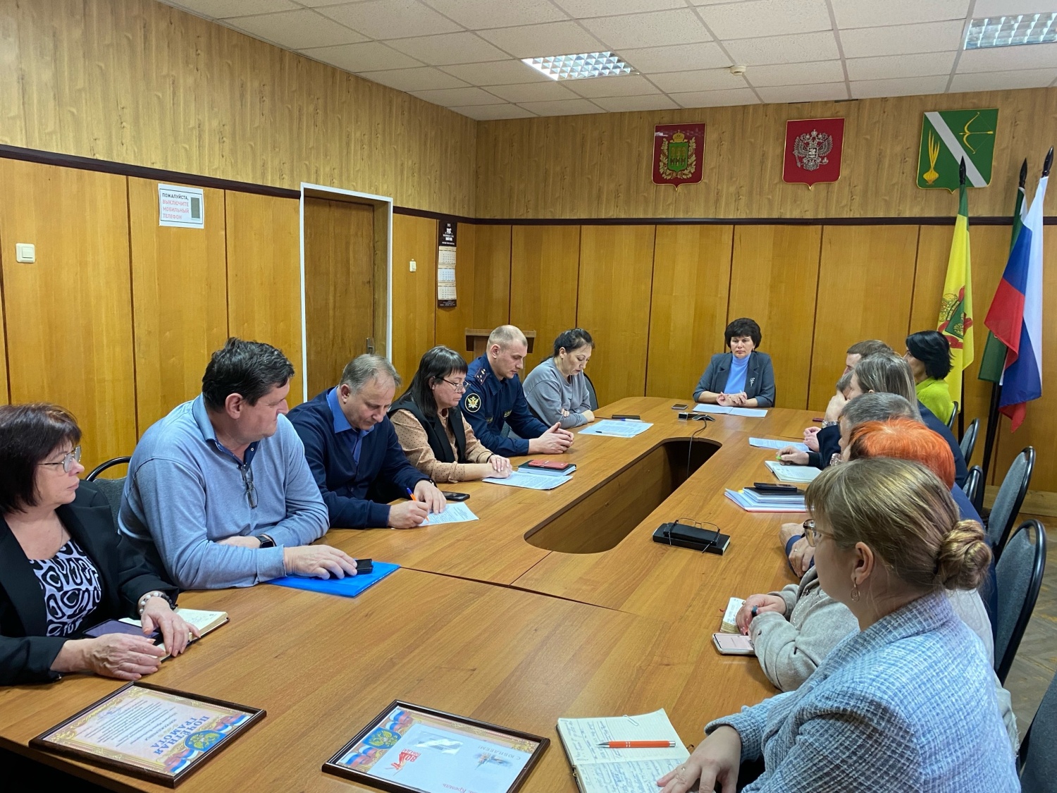 Прошло очередное заседание антинаркотической комиссии под председательством главы администрации Бессоновского района Пензенской области Шалдаевой Натальи Владимировны