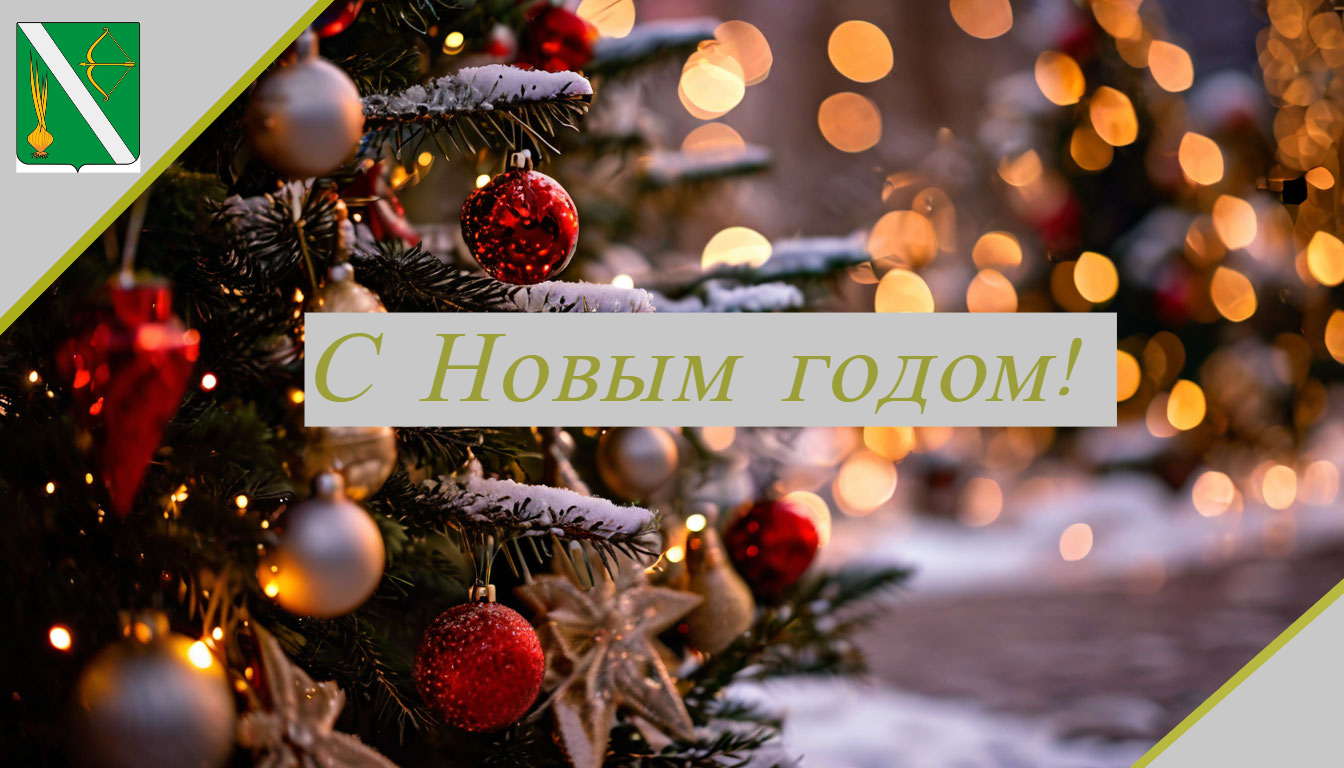Поздравление главы Бессоновского района Натальи Шалдаевой с Новым 2025 годом!