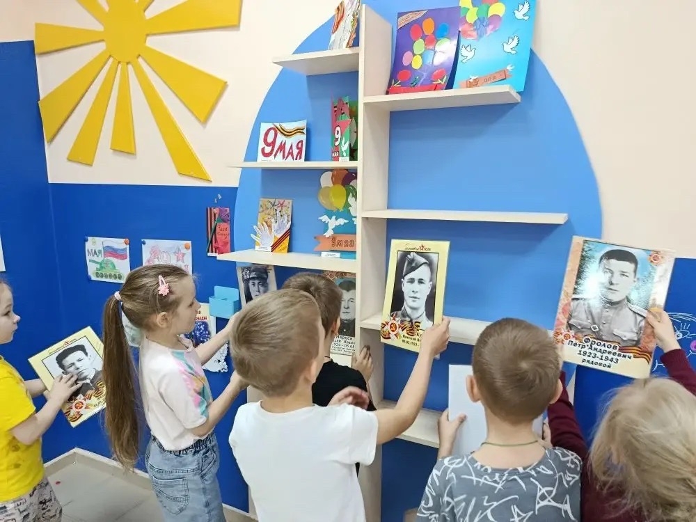 В дошкольных образовательных учреждениях Бессоновского района проходят мероприятия в открытых музеях истории, боевой и трудовой славы земляков.