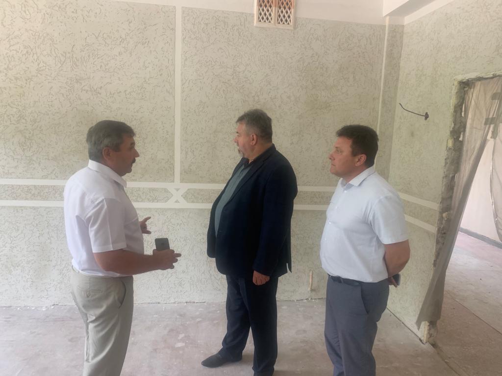 Ложкин В.А. и Воронков А.Г. посетили объекты