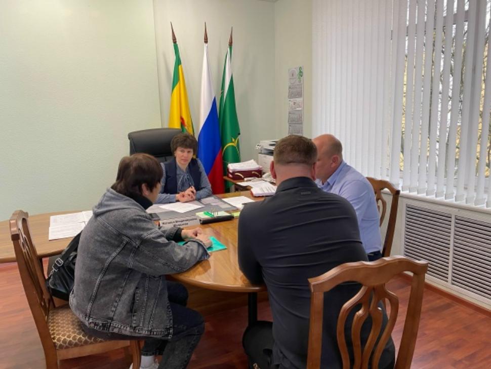 Глава Бессоновского района Наталья Шалдаева провела личный приём граждан