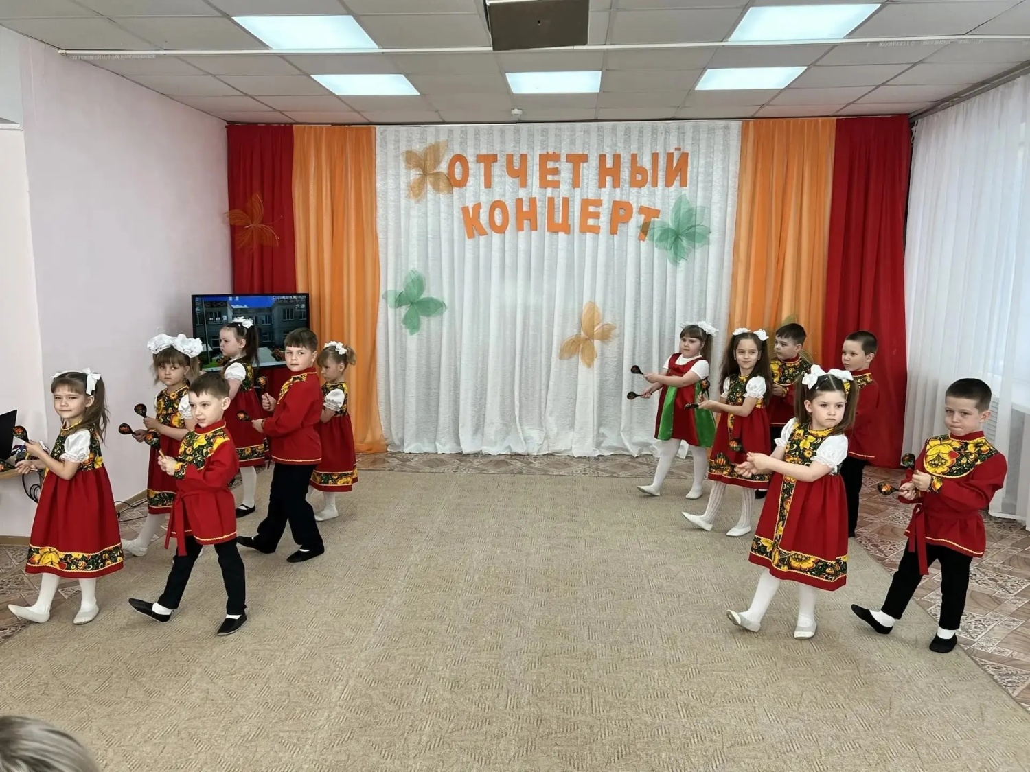 В детском саду села Грабово состоялся отчётный концерт кружков дополнительного образования