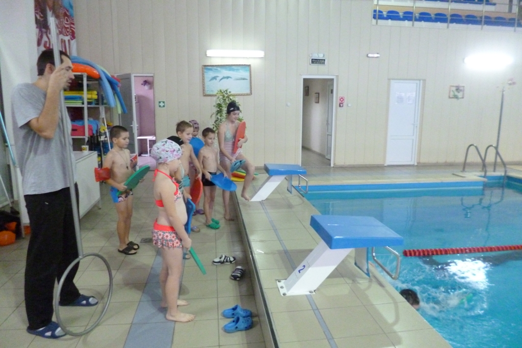 Реализация программы «Учусь плавать» в каникулы