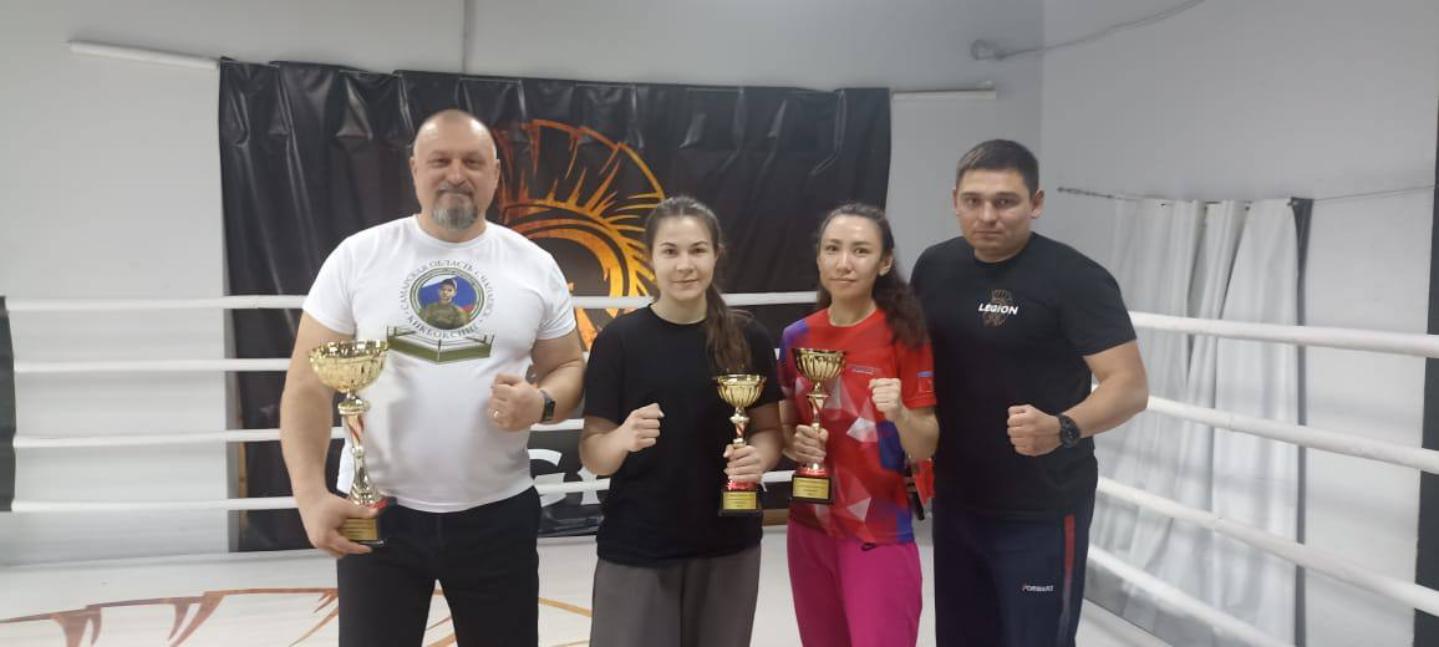 1 место в соревнованиях по КИКБОКСИНГу