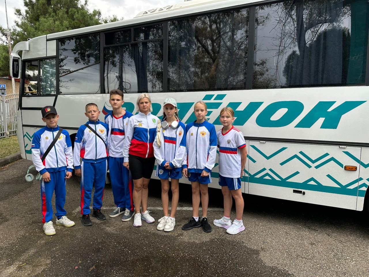 Команда средней школы села Чемодановка на Всероссийском этапе Всероссийских спортивных соревнований школьников «Президентские состязания»